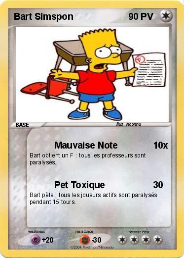 Pokemon Bart Simspon