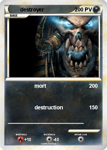 Pokemon destroyer