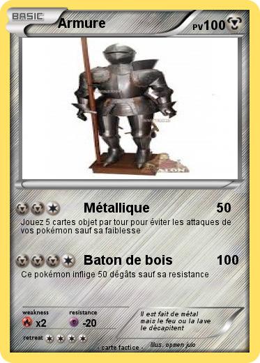 Pokemon Armure