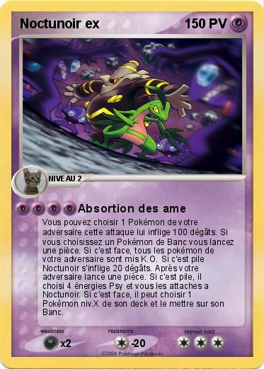 Pokemon Noctunoir ex