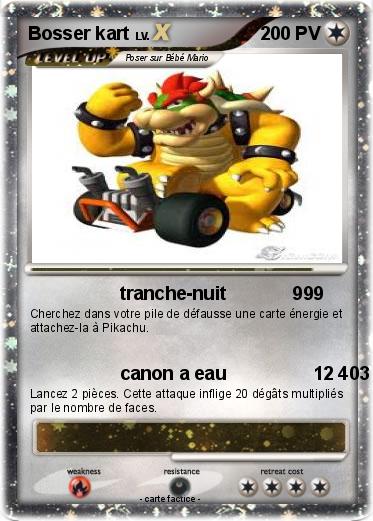 Pokemon Bosser kart