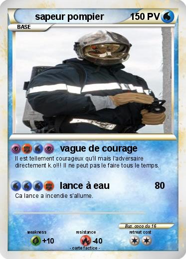 Pokemon sapeur pompier