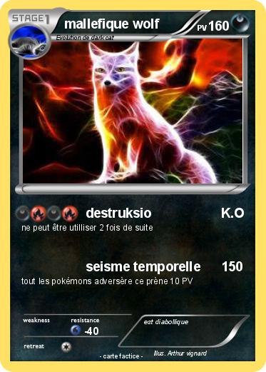 Pokemon mallefique wolf