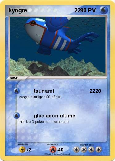 Pokemon kyogre                              22