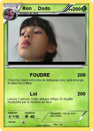 Pokemon Ron  .  Dodo