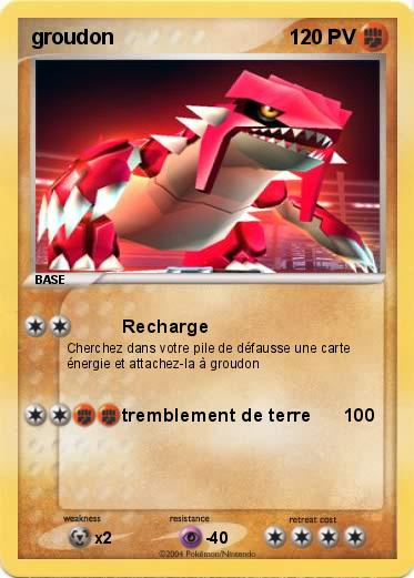 Pokemon groudon