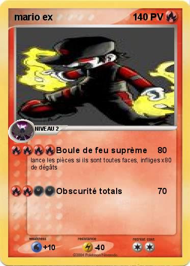 Pokemon mario ex