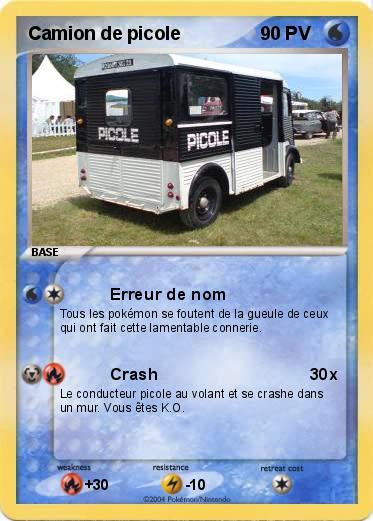 Pokemon Camion de picole