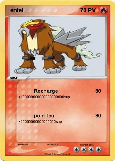 Pokemon  entei