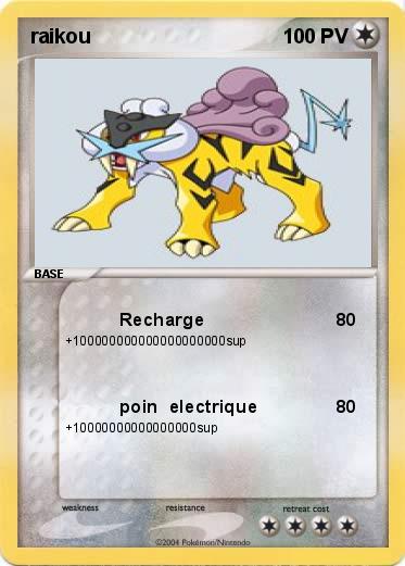 Pokemon raikou