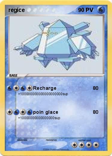 Pokemon regice