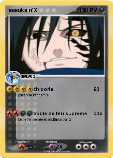 Pokemon sasuke n'X