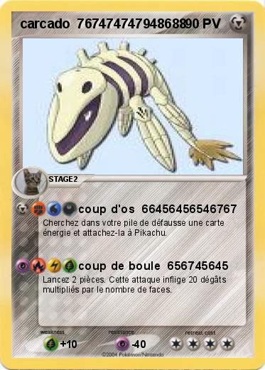Pokemon carcado  767474747948688