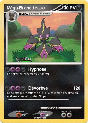 Pokemon Méga-Branette