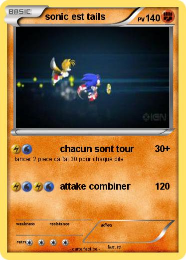 Pokemon sonic est tails