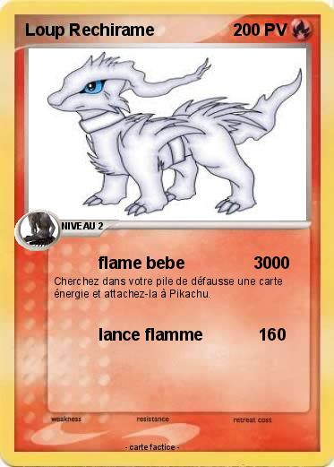 Pokemon Loup Rechirame