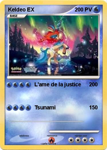 Pokemon Keldeo EX