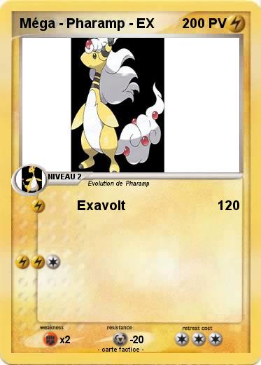 Pokemon Méga - Pharamp - EX