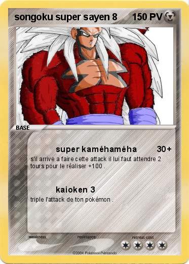 Pokemon songoku super sayen 8