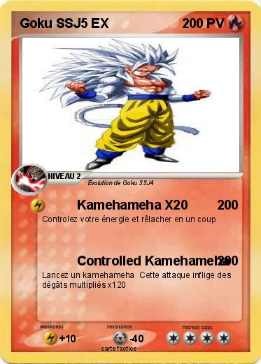 Pokemon Goku SSJ5 EX