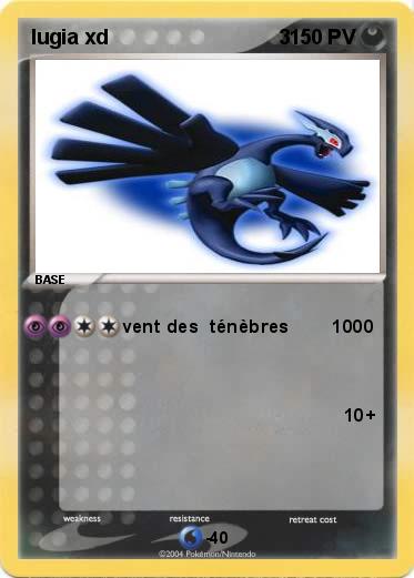 Pokemon lugia xd                              3