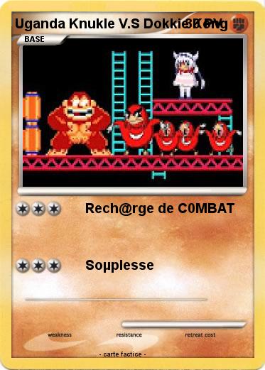 Pokemon Uganda Knukle V.S Dokkie Kong