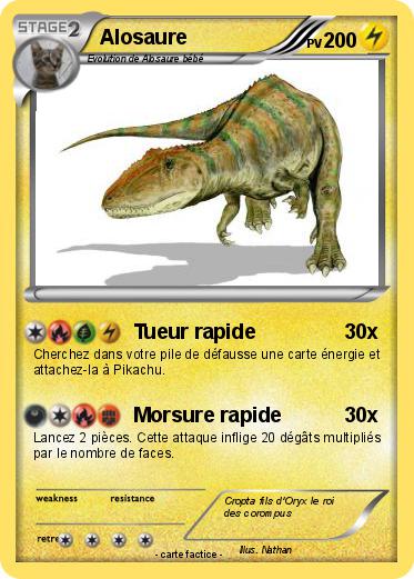 Pokemon Alosaure