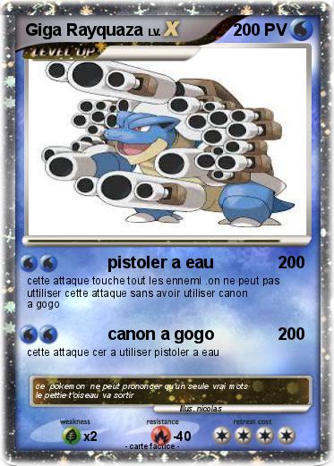 Pokemon Giga Rayquaza