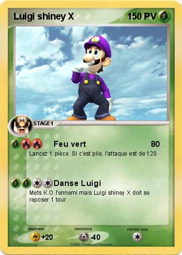 Pokemon Luigi shiney X