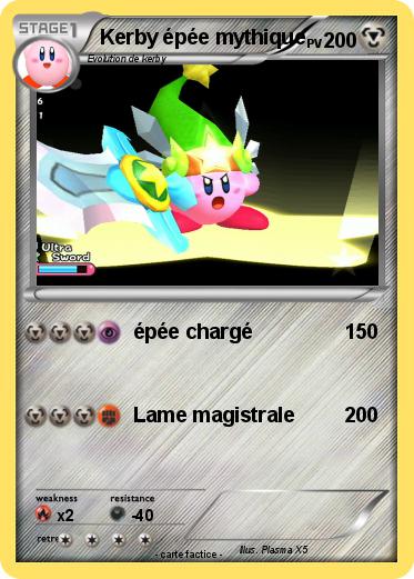 Pokemon Kerby épée mythique