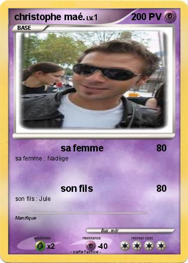 Pokemon christophe maé.