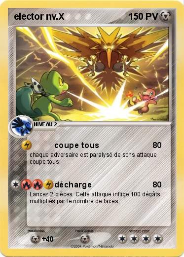 Pokemon elector nv.X
