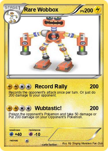 Pokemon Rare Wobbox