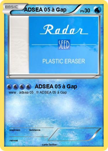 Pokemon ADSEA 05 à Gap