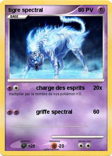 Pokemon tigre spectral