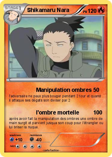 Pokemon Shikamaru Nara