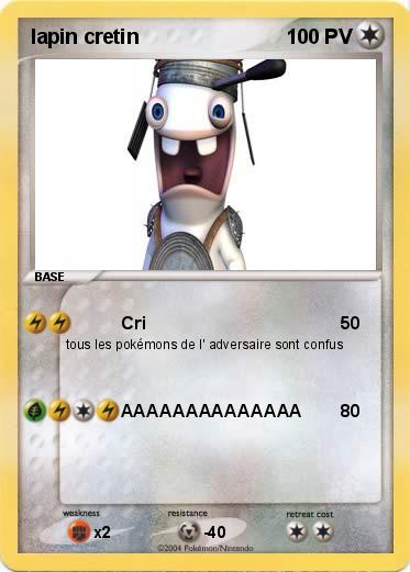 Pokemon lapin cretin