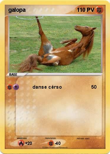 Pokemon galopa