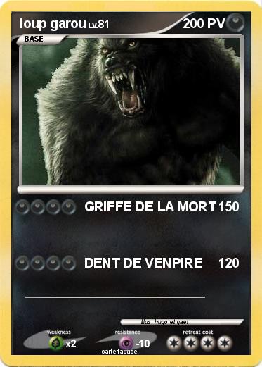 Pokemon loup garou