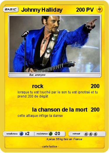 Pokemon Johnny Halliday