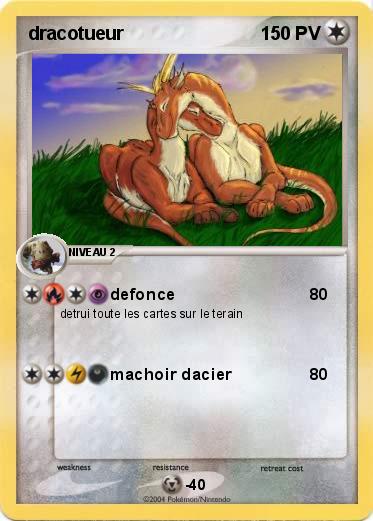 Pokemon dracotueur