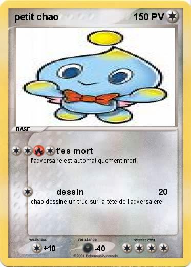 Pokemon petit chao