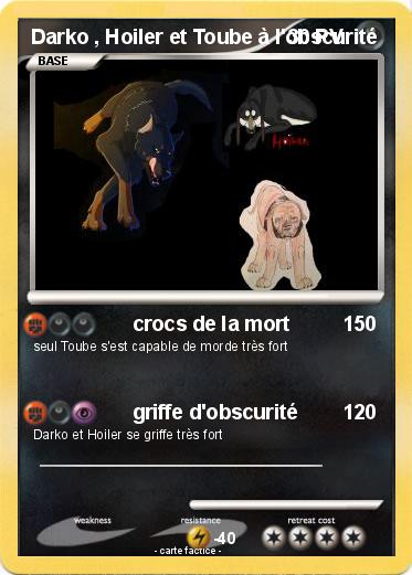 Pokemon Darko , Hoiler et Toube à l'obscurité