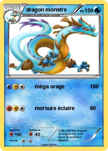 Pokemon dragon monstre