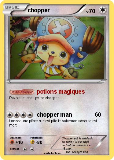 Pokemon chopper
