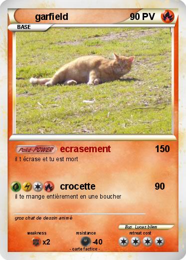 Pokemon garfield