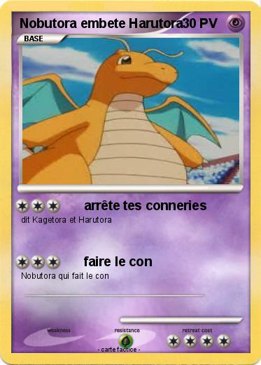 Pokemon Nobutora embete Harutora