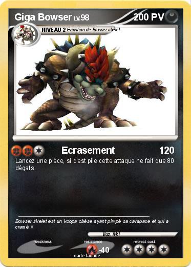 Pokemon Giga Bowser