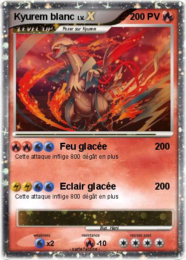 Pokemon Kyurem blanc