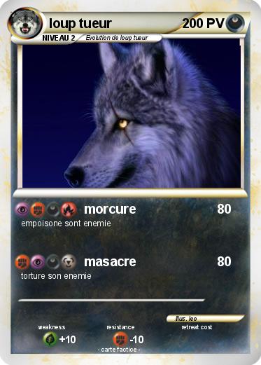 Pokemon loup tueur